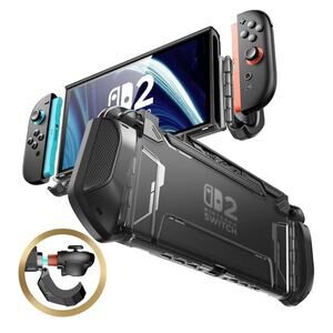 For Nintendo Switch 2 Grip Cover Mumba Dockable Case Quick-Release JoyCon Design